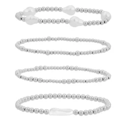 Salty Bundle : 4 Piece Bracelet Bundle^Evry Jewels Fashion