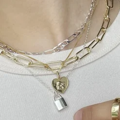 Secured Necklace^Evry Jewels Fashion