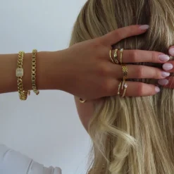 Shimmering Snake Ring^Evry Jewels Clearance