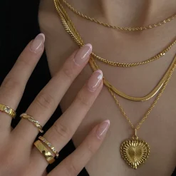 Shining Snake Necklace^Evry Jewels Sale