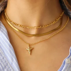 Shining Snake Necklace 2.0^Evry Jewels Sale