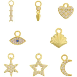 Single Hoop Charm^Evry Jewels New