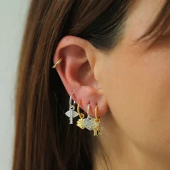 Single Hoop Charm^Evry Jewels New
