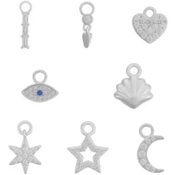 Single Hoop Charm^Evry Jewels New