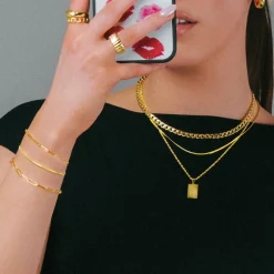 Slithering Necklace^Evry Jewels Online