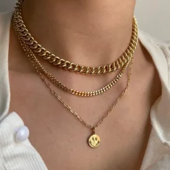 Smiley Necklace^Evry Jewels Best