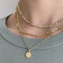 Smiley Necklace^Evry Jewels Best