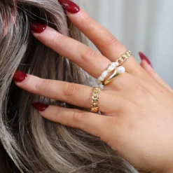 Snowball Ring^Evry Jewels New