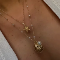 Starfish Necklace^Evry Jewels Best
