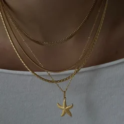 Starfish Necklace^Evry Jewels Best