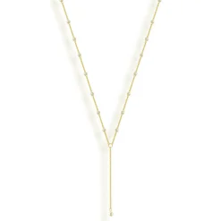 Sweet Pearl Lariat Necklace^Evry Jewels New
