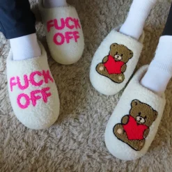 Teddy Slippers^Evry Jewels Clearance