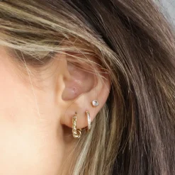 Twist of Fate Earrings^Evry Jewels Best